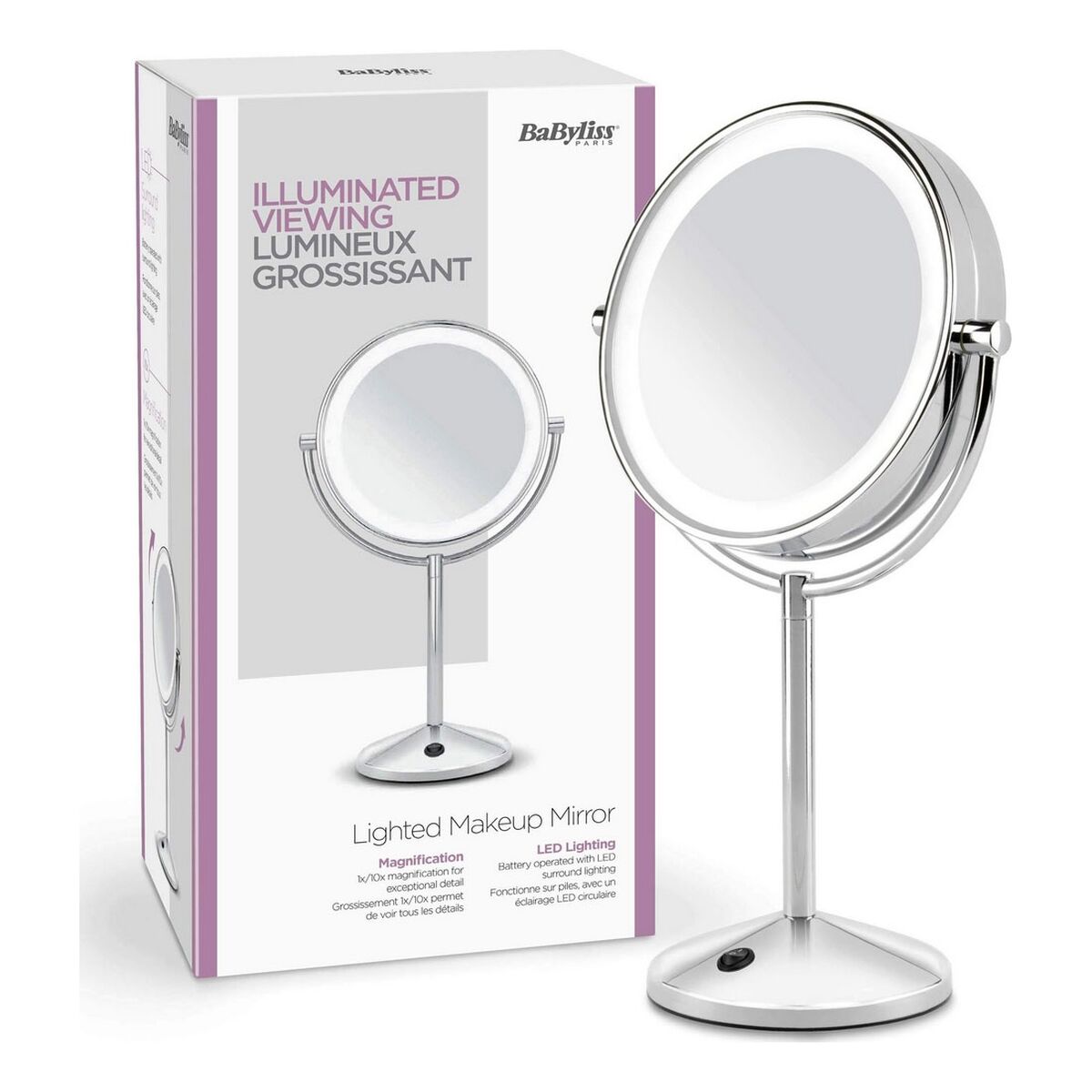 Magnifying Mirror with LED Babyliss 9436E