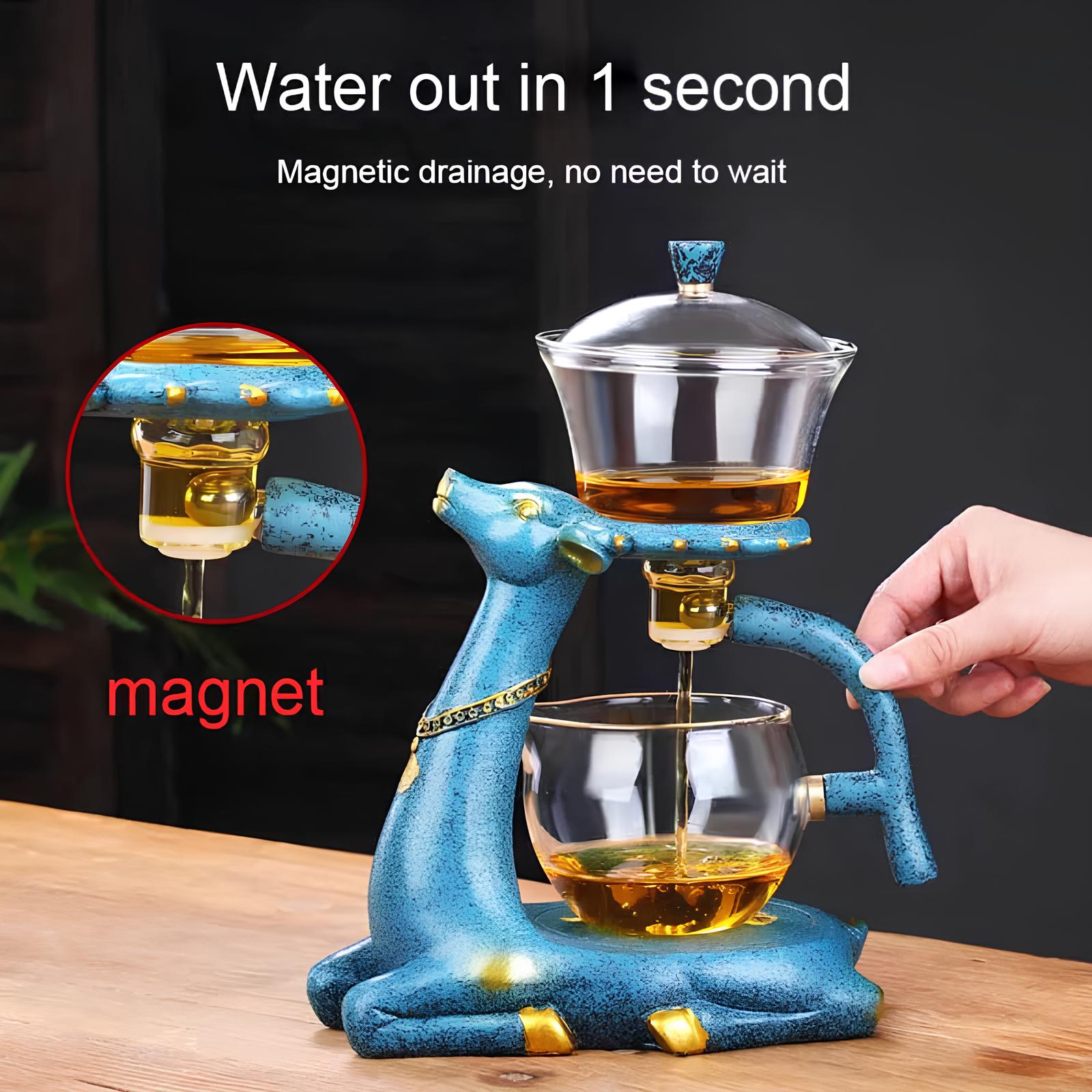 ZenDeer™ Magnetic Glass Teapot Set