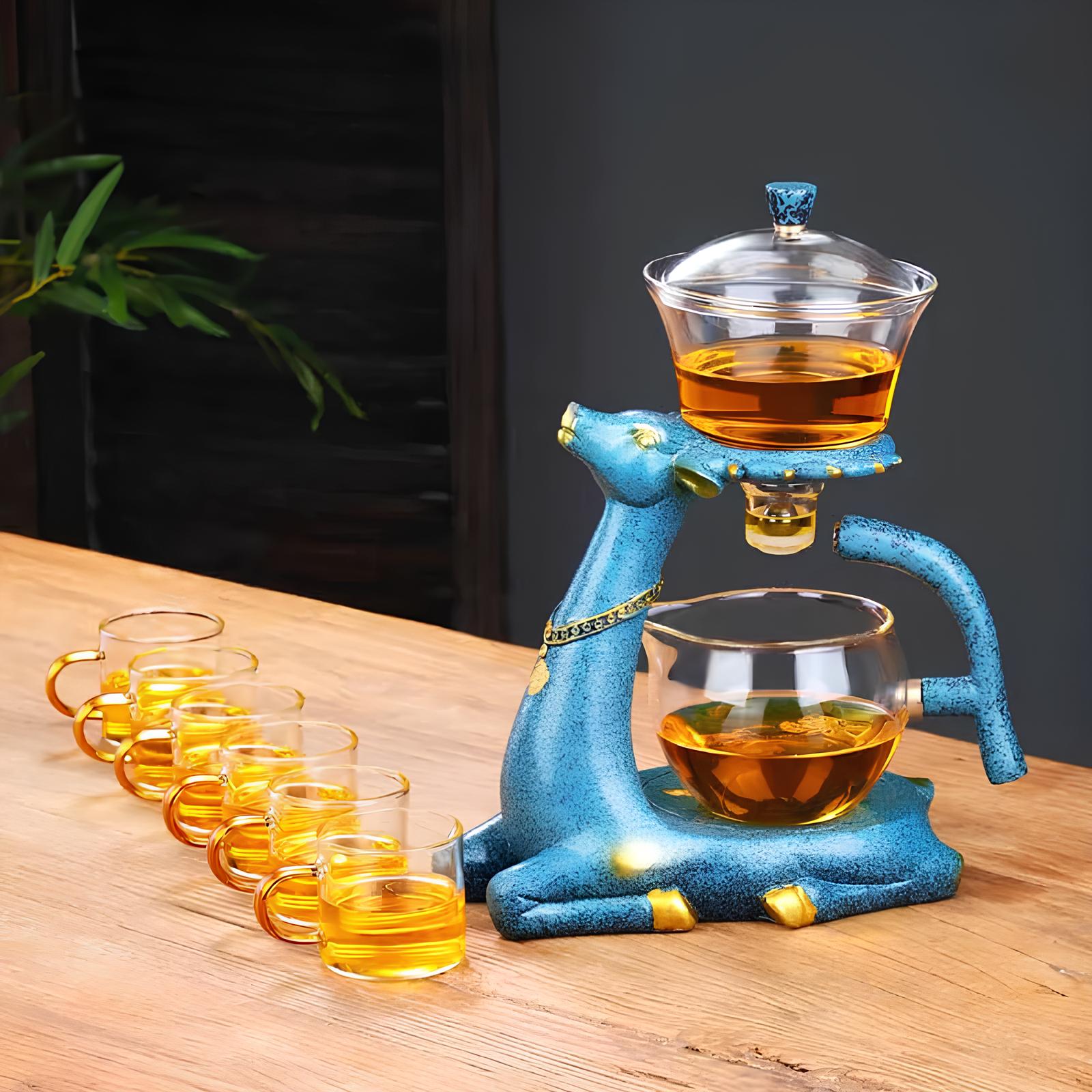 ZenDeer™ Magnetic Glass Teapot Set