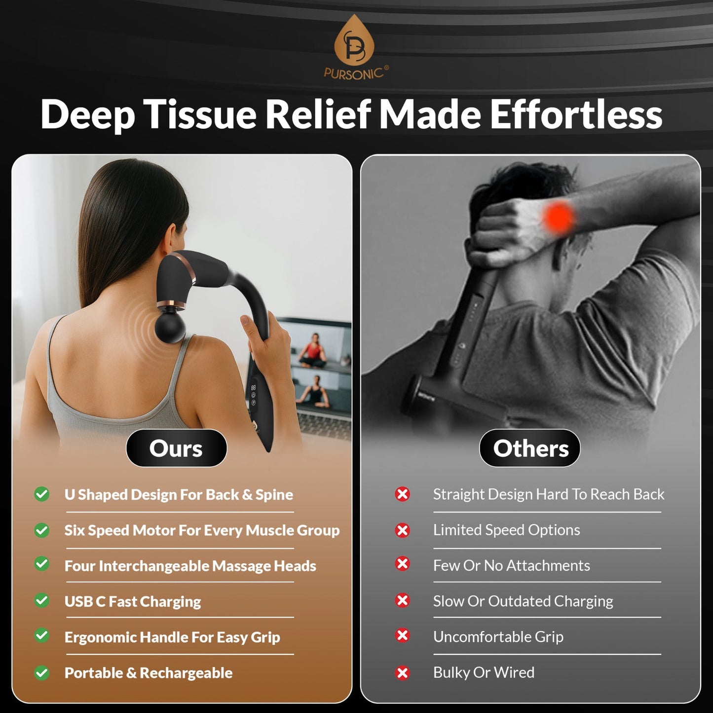 Ultimate U-Shaped Massage Gun-4