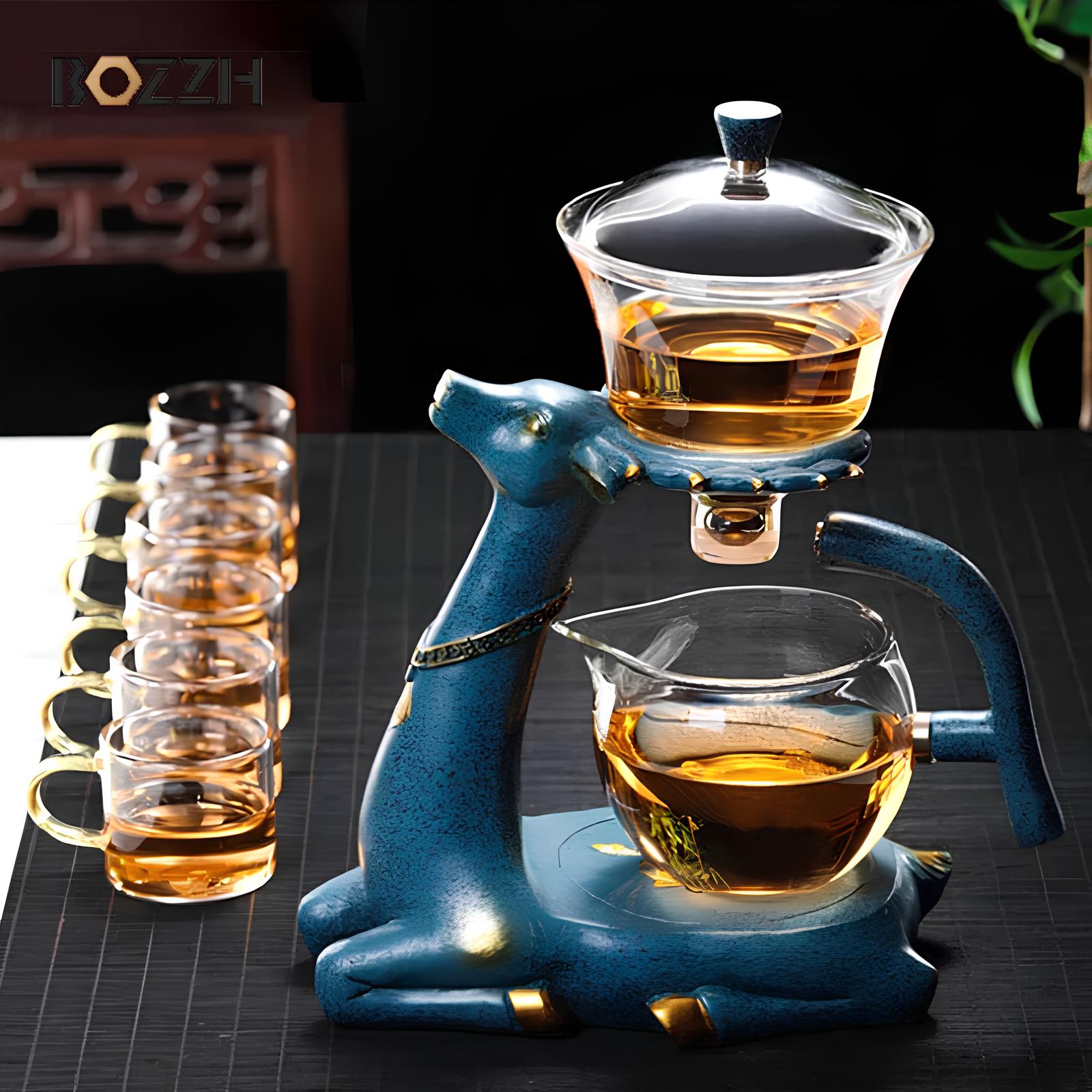 ZenDeer™ Magnetic Glass Teapot Set