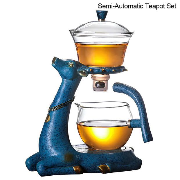 ZenDeer™ Magnetic Glass Teapot Set