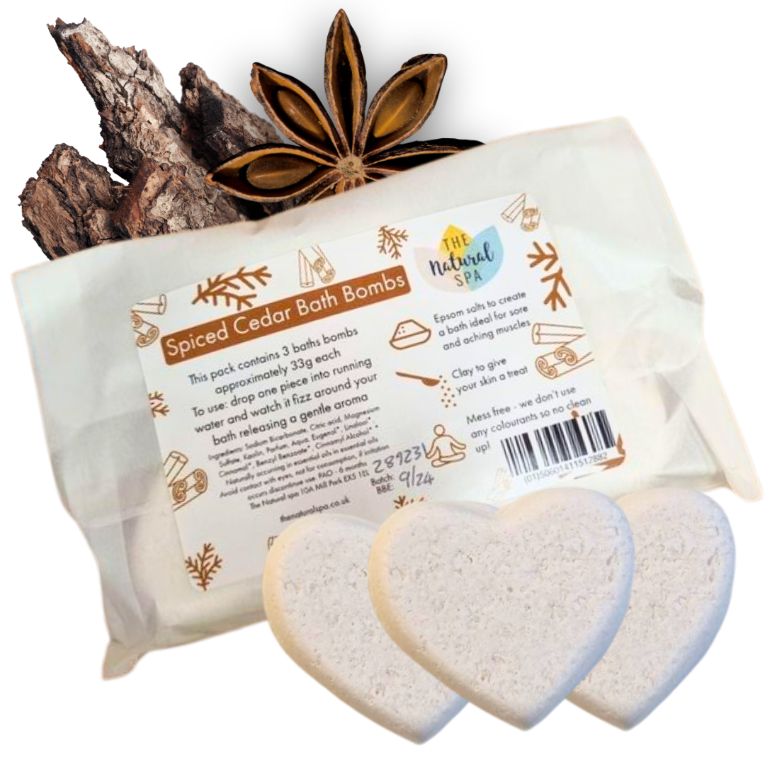 Spiced Cedar Aromatherapy Bath Bombs-1